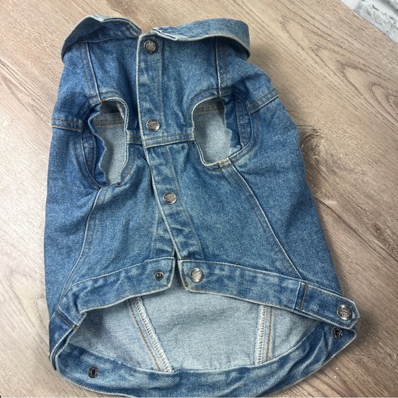Harley-Davidson Blue Denim Pet Vest - Picture 4 of 5